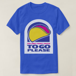 taco trump haalt taco altijd uit de kast t-shirt