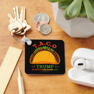 Taco Trump kipt altijd grappig uit Sleutelhanger