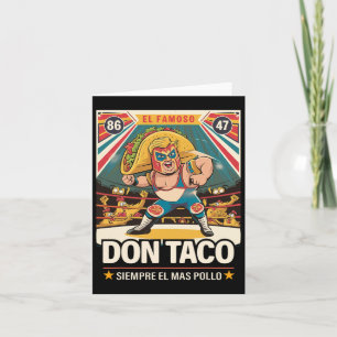 Taco Trump kipt altijd grappige Trump uit Laten we Kaart