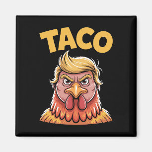 Taco Trump kipt altijd politieke humor uit de kast Magneet