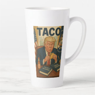 Taco Trump koffie mok. Latte Mok