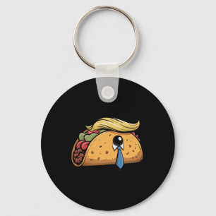 Taco Trump Piept Altijd Politieke Humor Teer Sleutelhanger