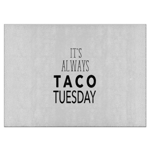 TACO TUESDAY SNIJPLANK (Voorkant)