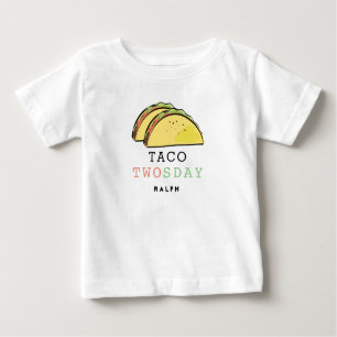 Taco Twosday Dinsdag Wit 2e Verjaardag Jongen