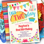 Taco TWOsday Fiesta 2ème anniversaire Invitation