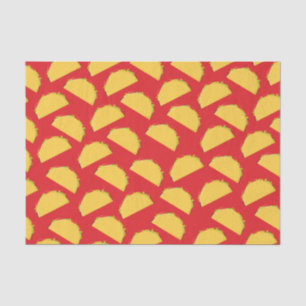 Taco verjaardagsfeestje Mexicaans eten Tissuepapier