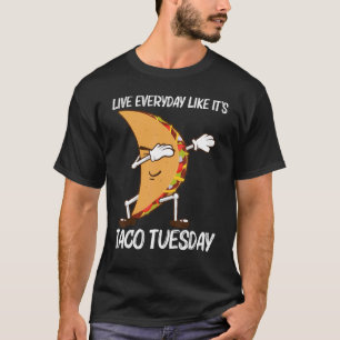 Taco voor Mannen Women Mexican Street Food Dish T-shirt