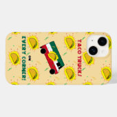 Taco-vrachtwagens op elke hoek Case-Mate iPhone case (Achterkant (horizontaal))