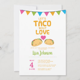 Taco Vrijgezellenfeest fiesta/ Taco'Bout Love Kaart
