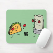 Taco vs burrito muismat (Met muis)