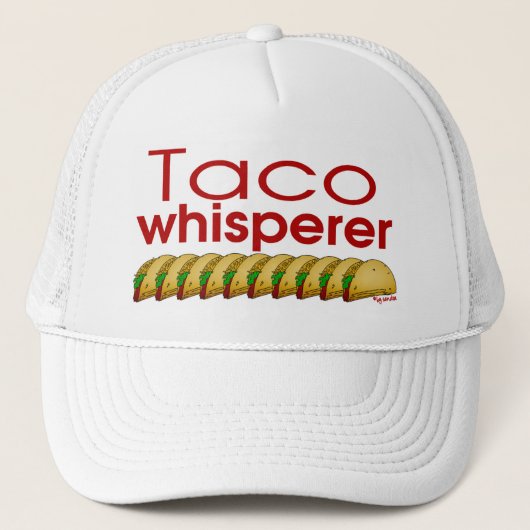 Taco Whisperer Trucker Pet (Voorkant)