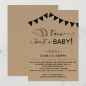 Taco'Bout a Baby shower Invitation Kaart (Voorkant / Achterkant)