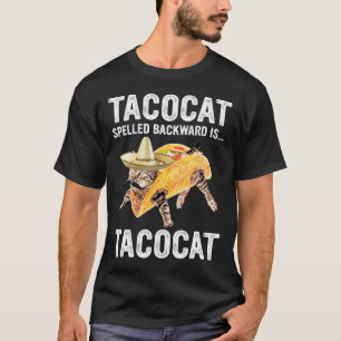 Tacocat achterwaarts gespeld is... Tacocat voor Ta T-shirt