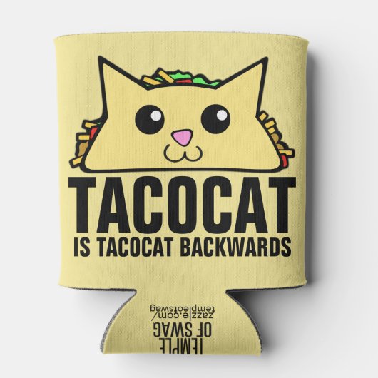 Tacocat Backwards Blikjeskoeler (Achterkant)