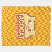 Tacocat Backwards II Epica Fleece Blanket Deken (Voorkant (Horizontaal))