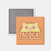 Tacocat Backwards II Magneet (Voorkant / Achterkant)
