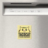 Tacocat Backwards Magneet (Insitu (Vaatwasser))