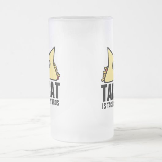 Tacocat Backwards Matglas Bierpul (Center)