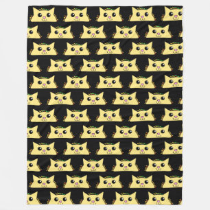 Tacocat Black Fleece Blanket Deken