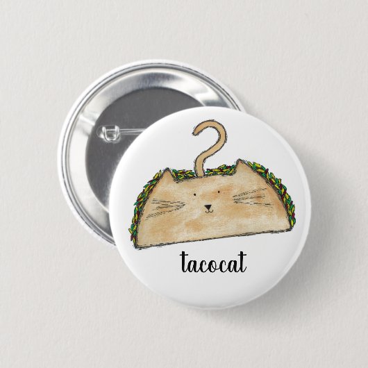 Tacocat-Button Ronde Button 5,7 Cm (Voorkant /achterkant)