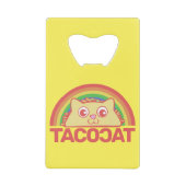Tacocat Deluxe Kredietkaart Flessenopener (Voorkant)