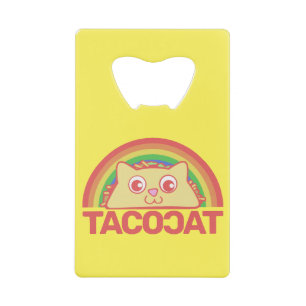 Tacocat Deluxe Kredietkaart Flessenopener