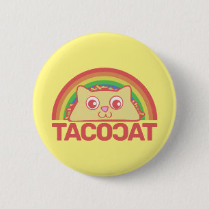 Tacocat Deluxe Ronde Button 5,7 Cm