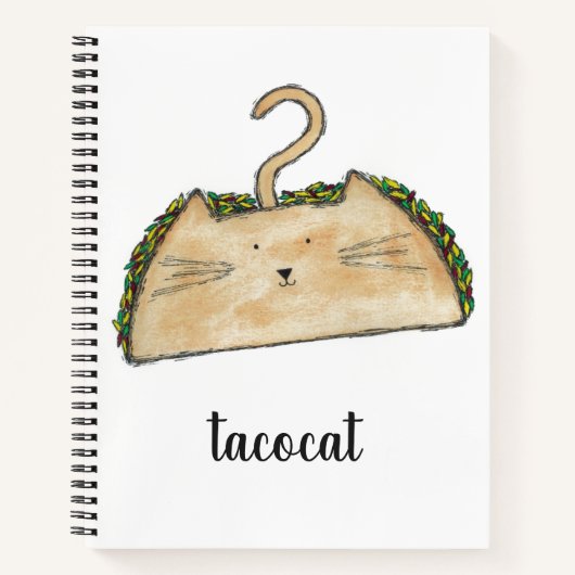 Tacocat-laptop Notitieboek (Voorkant)