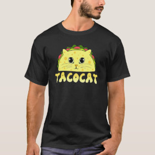 Tacocat Mexicaans Eten Kat Gezicht Cinco De Mayo K T-shirt