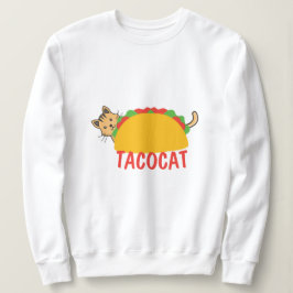 Tacocat Palindrome Taco Cat Humor Nieuwigheid Trui
