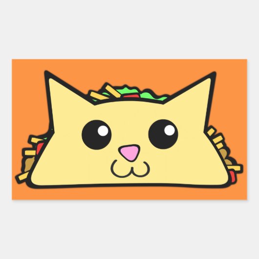 Tacocat Rechthoekige Sticker (Voorkant)