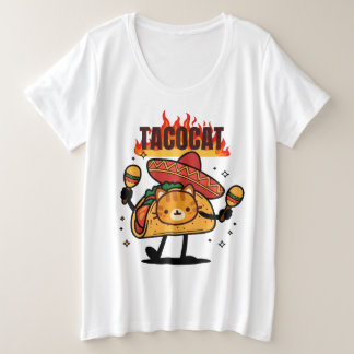 Tacocat Spelling Backwards is tacocat Grote Maat T-shirt