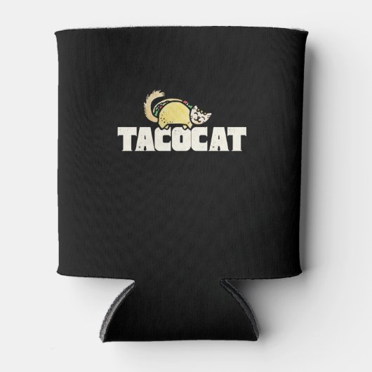 Tacocat taco kat blikjeskoeler (Voorkant)