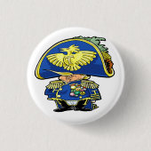 Tacoleon Tinyhands Ronde Button 3,2 Cm (Voorkant)