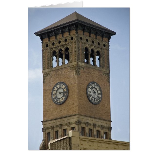 Tacoma City Hall Blank Card (Voorkant)