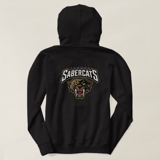 Tacoma Sabercats Moderne Hoodie (Design achterkant)