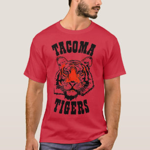Tacoma Tigers MiLB Team VervaagdVerdrietige Stijl1 T-shirt