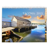 Tacoma, WA. Calendrier 2013. de ville (Protection)