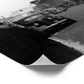 Tacoma, WA Uitzicht Broadway zien North Poster (Hoek)