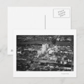 Tacoma, WA Uitzicht Business District van Air Briefkaart (Voorkant / Achterkant)