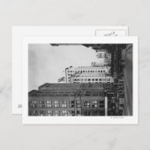 Tacoma, WA - Uitzicht van de binnenste hoofdstrate Briefkaart (Voorkant / Achterkant)