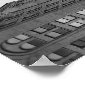 Tacoma, WA - Uitzicht van de binnenste hoofdstrate Poster (Hoek)