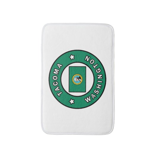 Tacoma Washington Badmat (Voorkant Verticaal)