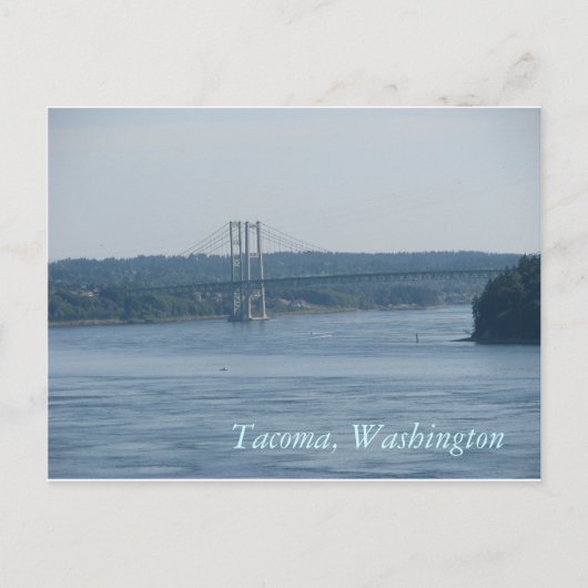 Tacoma, Washington Briefkaart (Voorkant)