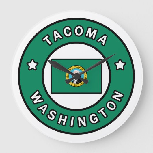 Tacoma Washington Grote Klok (Voorkant)