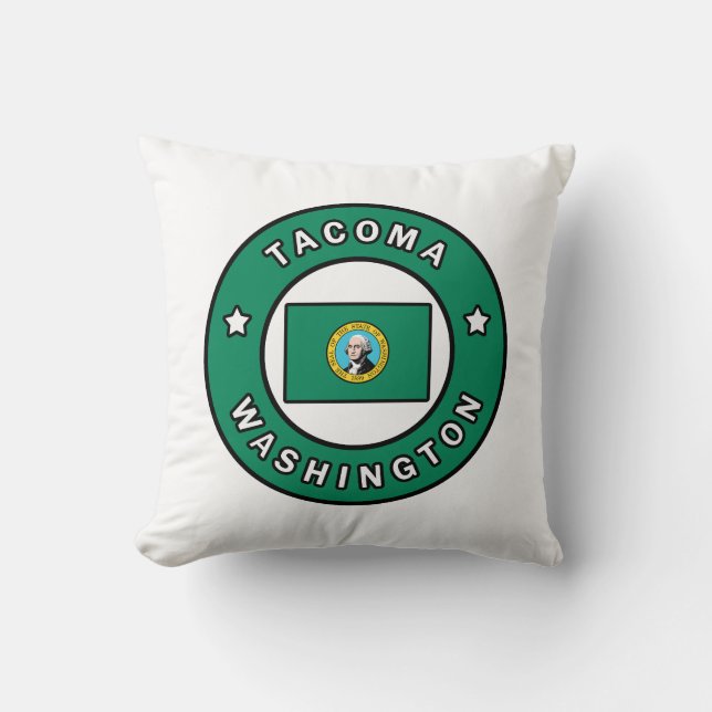 Tacoma Washington Kussen (Voorkant)