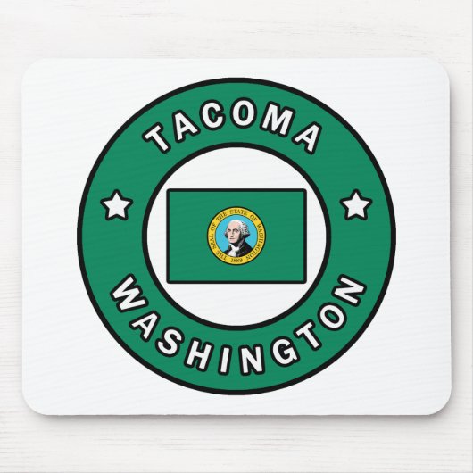 Tacoma Washington Muismat (Voorkant)
