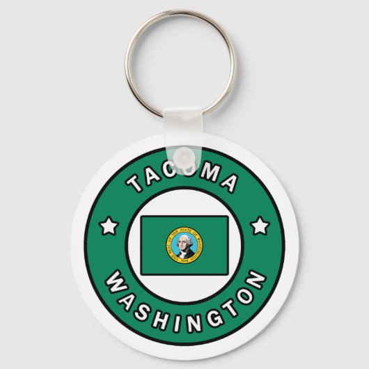 Tacoma Washington Sleutelhanger (Voorkant)