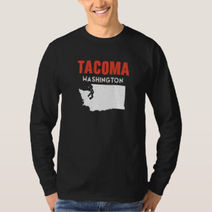 Tacoma Washington Verenigde Staten Amerika Reizen T-shirt