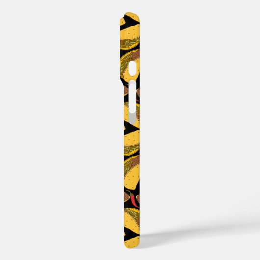 Tacos and Chillies Mexican Food Pattern Case-Mate iPhone Case (Achterkant / Links)